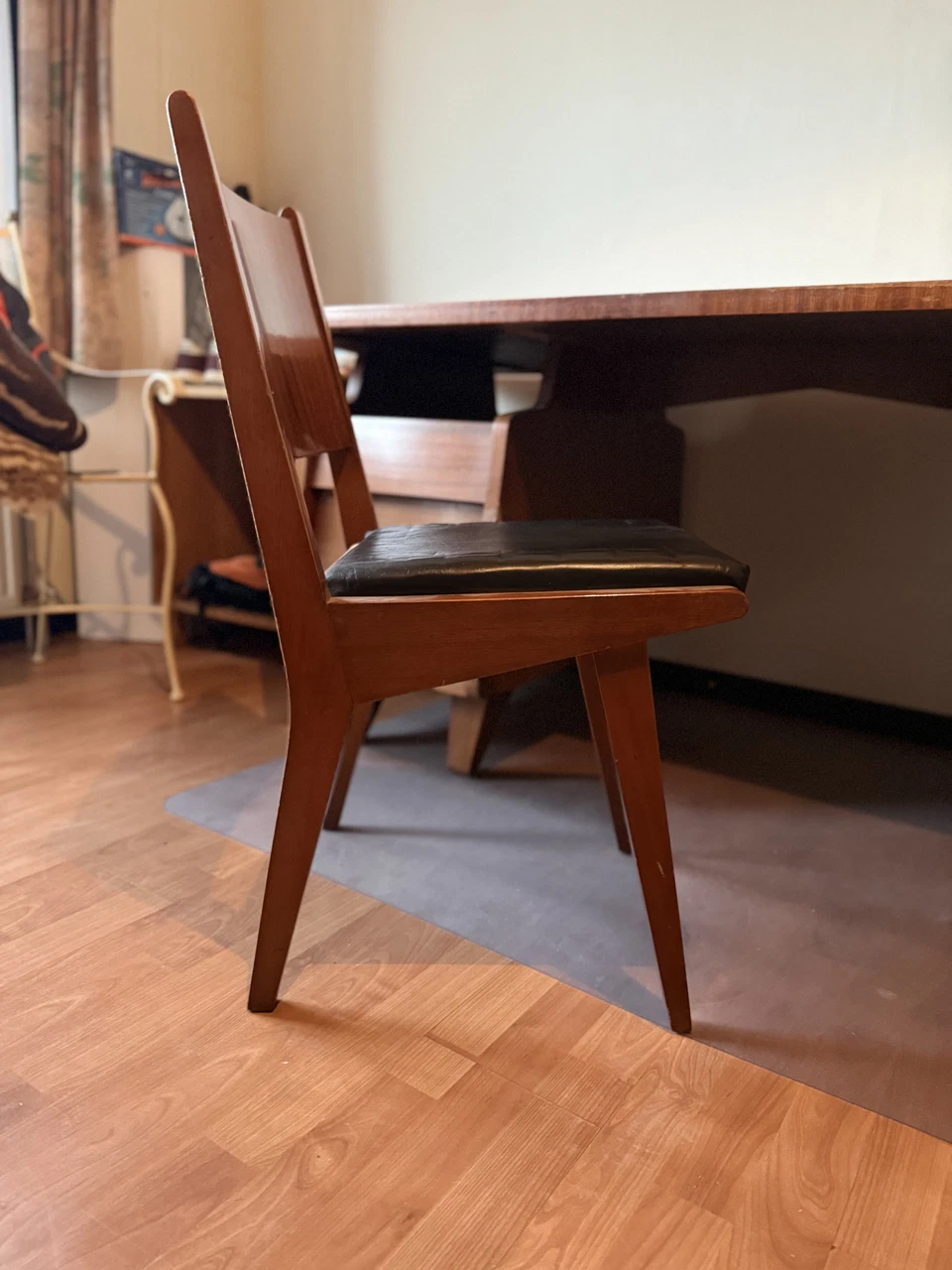 Bureau ‘De Coene’ – 1950s Mid-Century Desk with Original Drawings