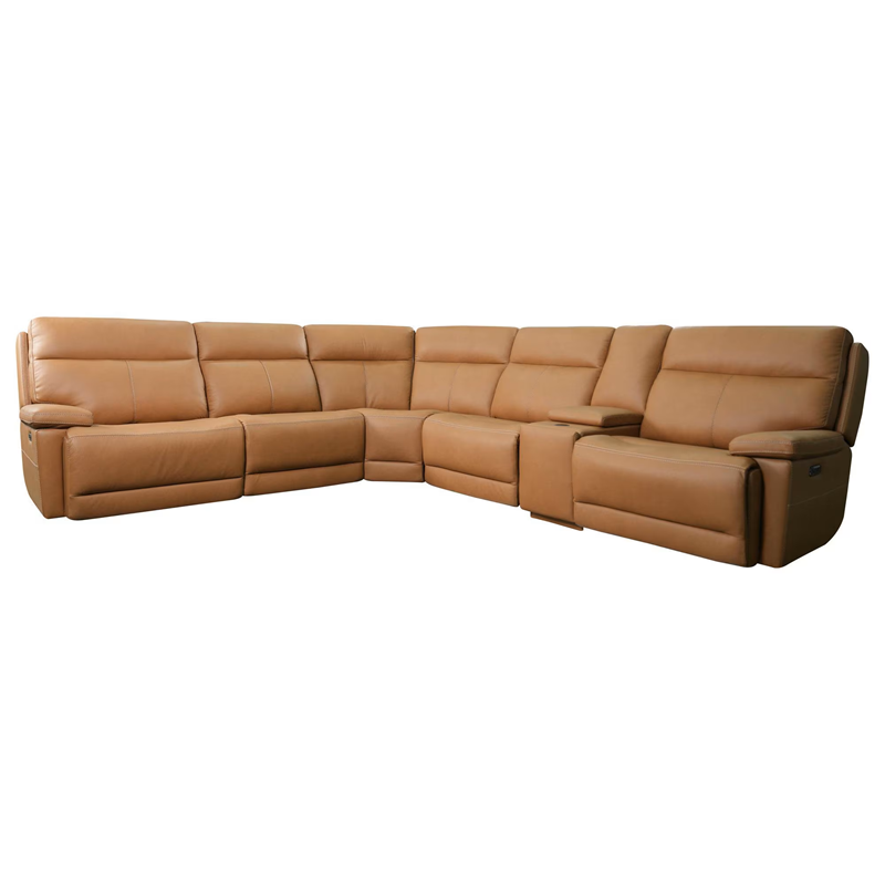 Bassett Carolina Leather Sectional Sofa