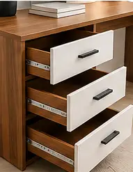 Modern Wooden Study Table with Drawer
